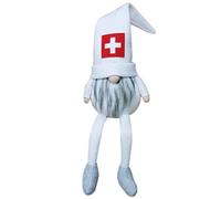 X-Institute Ornamenti di peluche fatti a mano per il medico e l'infermiera giorno vacanza svedese decorazione per la casa del partito