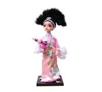 X-Institute Statue Tradizionale Delle Bambole Cinesi Con Facce Pechine Pechine Figurina Per Tavolo Da Casa E Decori Degli Scaffali Del Libro Dono Ornamenti Artigianali Tradizionali