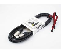 X-LEAD MC10PN030BK serie PLATINUM - Cavo microfonico professionale di qualità - XLR/XLR - cavo bilanciato - connettori originali NEUTRIK - (3 m, nero) - MADE IN ITALY by INCO