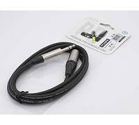 X-LEAD PC20PN020BK serie PLATINUM, Cavo bilanciato professionale di alta qualità, XLR maschio/Jack Stereo - connettori NEUTRIK - (2 m, nero) - MADE IN ITALY by INCO Italy