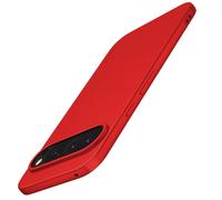 X-level Cover per Google Pixel 9 Pro, Custodia Protezione in Morbida Silicone TPU Ultra Sottile e Anti-Graffio Cover Ultra Slim per Pixel 9 Pro Anti Scivolo, Rosso