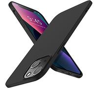 X-level Cover per iPhone 13 Mini, Custodia Protezione in Morbida Silicone TPU, Ultra Sottile e Anti-Graffio, Cover Ultra Slim per iPhone 13 Mini Anti Scivolo (5.4 Pollici) - Nero