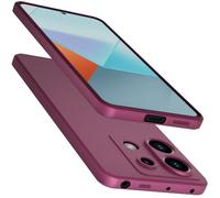 X-level Cover per Redmi Note 13 Pro, Silicone Custodia Protezione in Morbida TPU Ultra Slim Sottile e Anti-Graffio Cover per Xiaomi Redmi Note 13 Pro 5G e Xiaomi Poco X6 5G Anti Scivolo- Vino Rosso