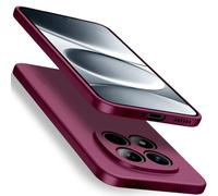 X-level Cover per Xiaomi Redmi Note 15 Pro 5G, Antiscivolo, Vino Rosso | Custodia Sottile e Morbida in Silicone, Aderente, Satinata Anti-Impronte, Bordo Rialzato per Fotocamera e Accesso ai Comandi