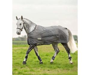 X-Line Coperta Antimosche-Antipioggia COMFORT, Grigio - 155 cm
