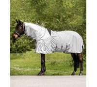 X-Line Coperta Antimosche e Anti-Eczema PROTECT, Grigio Argento/Argento - 145 cm