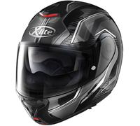 X-lite X-1005 Ultra Carbon Alchemix N-Com Casco, nero/grigio, Taglia XXL (64)
