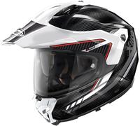 X-Lite X-552 Ultra Carbon Latitude N-Com Casco, bianco/rosso/nero, Taglia S (56)