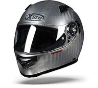 X Lite X-661tt puro Extreme titanio Tech Casco Integrale motociclo Verbund fibra N COM - Matt Titan Taglia M