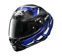 X-Lite X-803 RS Motormaster Blue 53 Spoiler rimovibile casco moto taglia - L