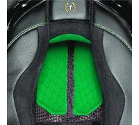 X-Lite X-803/Ultra Carbon Rivestimento interno, nero/verde, Taglia M-L