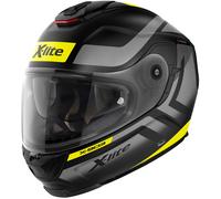 X-lite X-903 Airborne N-Com Casco, nero-giallo-argento, taglia 2XS per maschi