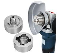 X-LOCK Adattatore su filettatura M14: Nizirioo acciaio inox XLOCK adattatore smerigliatrice angolare, precisione e stabilità, adattatore per lama di taglio smerigliatrice angolare, adattatore per