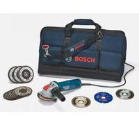 Bosch Professional X-LOCK Sytem Bundle Universal Kit + Minismerigliatrici Angolari con X-LOCK GWX 750-115, per Multi Material, Metallo, Ceramica, Ø 115 mm, Accessori Smerigliatrice Angolare