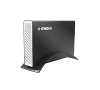 x-media hard disk esterno - SATA 6 Gb/s - USB 2.0, nero/arancione (xm-en3451-bk)
