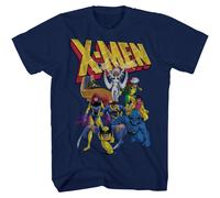 x-Men Animated Serie 90's Squadra Marvel Comics Licenza Ufficiale Adulto T-Shirt