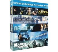 X-Men / Le Jour d'après / Indépendance Day / Jumper / La Planète des Singes [Blu-ray]