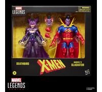 X-Men Marvel Legends Series Deathbird & Marvel’s Gladiator Two-Pack, 2 Comics-In