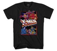 x-Men Rétro Arcade Heroes Vs Contro Cattivi Marvel Comics T-Shirt