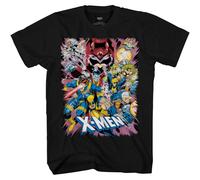 x-Men Salto Fuori Squadra 90's Marvel Comics Adulti T Shirt