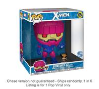 X-Men Sentinel con Wolverine Adorabile 10 pollici Pop Vinile Chase Navi 1 in 6