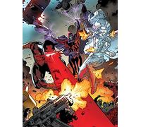 X-Men Stampa su Tela Mutant Riot, 60 x 80 cm, Misto Cotone, Multicolore, 60 x 80 x 3.2 cm