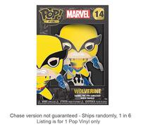 X-Men Wolverine 4" Pop Spilla smaltata da collezione, regalo, Chase spedisce 1
