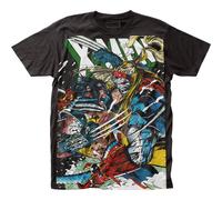 X-Men Wolverine Vs Omega Maglietta Licenziata Per Adulti Marvel