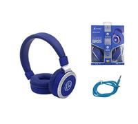 X-one Tech Cuffia a Filo c/Microfono HB-17 Blue (6705)
