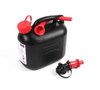 x-Parts Taniche di Benzina 5 L Con Sicherheits-Einfüllsystem Beccuccio Carburante Omologazione un + Kinder-Sicherheitsverschluss Incl. Diesel Olio E10 + E85 Catena Sega Tosaerba Auto