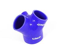 X-Parts Tubo Y-Forma Valvola A Farfalla Per Audi S4 RS4 A6 2.7L Bi-Turbo BLU