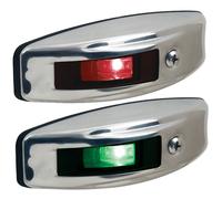 X Perko 0618DP0STS LED 12V Bi-Colore Lato Luce Acciaio Inox