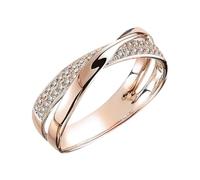 X placcato oro - impilabile da donna, design minimalista elegante | amicizia classica, fede nuziale o idea regalo per ragazze, donne, famiglia, al., Se référer à la description, riferimento alla