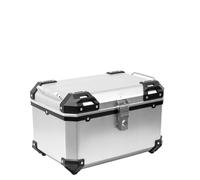 X-PLOR BAULETTO MOTO UNIVERSALE PLASTICA SILVER 52 LITRI KS580A BAULE TURISMO