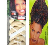 X-pression Extension per capelli ultra intrecciate, colore 613 biondo, da cucire, 1 pezzo