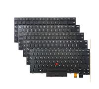 X psblty America Latina Spagna Canada Francese Portogallo Italia Ebraico Danimarca Tastiera for notebook, compatibile con Lenovo, ThinkPad, A475 A485 T470 T480(Denmark backlight)