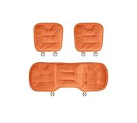 X psblty Coprisedili Auto Invernali Cuscini Per Sedili Auto Genesis G80 G70 G90 GV70 GV80 GV60, Per Invernali In Peluche(3PCS Orange)