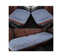 X psblty Coprisedili Auto Invernali Set Cuscini Per Seggiolino Auto Peluche Pelliccia Artificiale, Calore Invernale, Antiscivolo, 45x45 Cm Anteriore E 135x45 Posteriore, 3 Pezzi(Gray 1 Set)