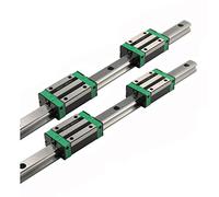 X psblty Kit Guida Lineare 1 Pz HGR15/HGR20 con Cursore Modello Corrispondente, Utilizzato Principalmente for Il Sistema di Movimento Orbitale, Binario di Guida for Parti della Stampante 3D
