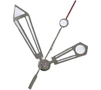 X psblty Lancette per orologio a tre aghi verdi luminose, 8,75 x 13, per movimento giapponese NH35/34/36/4R/7S/NH70