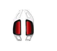 X psblty Paddle Cambio Volante Paddle Shift Per Benz Per A Per Classe Per W177 Per Berlina Per V177 Per MB Per A180 2019 2020 Adesivi Per Cambio Al Volante Dell'auto(Silver)