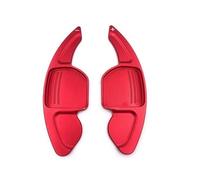X psblty Per A3 Per S3 Per A4 Per A5 Per A6 Per A8 Per Q5 Per Q7 Adesivi Per Cambio Al Volante Dell'auto Che Estendono La Velocità Della Marcia Paddle Cambio Volante(Red)