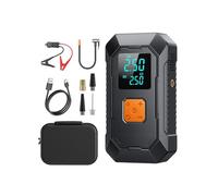 X psblty Pompa Gonfiabile per Avviamento di Emergenza per Automobili Macchina Tutto in Uno Gonfiatore Elettrico Portatile con(10000mAh Smart Clip+Eva Bag)