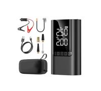 X psblty Pompa Gonfiabile per Avviamento Emergenza per Automobile Macchina Multifunzione Batteria Tesoro Elettrico Fuoco Gonfiatore Elettrico Portatile con(10000mAh (Smart Clip+Eva Bag))