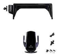 X psblty Porta Cellulare Auto Per RAV4 XA50 2019-2023 Supporto Per Telefono Per Auto Mobile Ricarica Per Gravità Accessori Base Montaggio Supporto Telefono Auto(Base and holder 3)