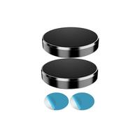 X psblty Porta Cellulare Auto Supporto Magnetico Per Telefono Da Auto Staffa Montaggio Magnetica Universale Attaccare Sul Per Parete Per Cruscotto Dell'auto Supporto Telefono Auto(2pcs Black)