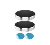 X psblty Porta Cellulare Auto Supporto Magnetico Per Telefono Da Auto Staffa Montaggio Magnetica Universale Attaccare Sul Per Parete Per Cruscotto Dell'auto Supporto Telefono Auto(2pcs Silver)