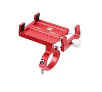 X psblty Porta Cellulare Auto Supporto Per Telefono Cellulare Per Bicicletta Per Bici Da Navigazione In Lega Alluminio Per MTB Road Per Samsung Stand Supporto Telefono Auto(Red)