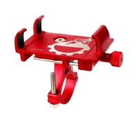 X psblty Porta Cellulare Auto Supporto Per Telefono Cellulare Per Bicicletta Per Bici Da Navigazione In Lega Alluminio Per MTB Road Per Samsung Stand Supporto Telefono Auto(244-Red)