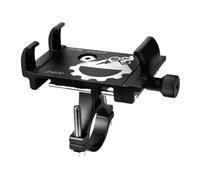 X psblty Porta Cellulare Auto Supporto Per Telefono Cellulare Per Bicicletta Per Bici Da Navigazione In Lega Alluminio Per MTB Road Per Samsung Stand Supporto Telefono Auto(244-Black)
